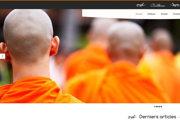 Cherry Framework theme site design template sample