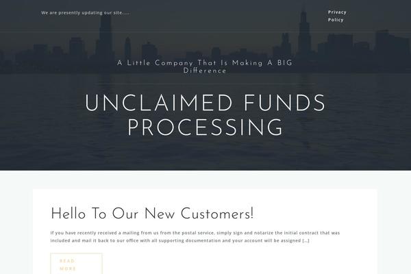 Astrid theme site design template sample