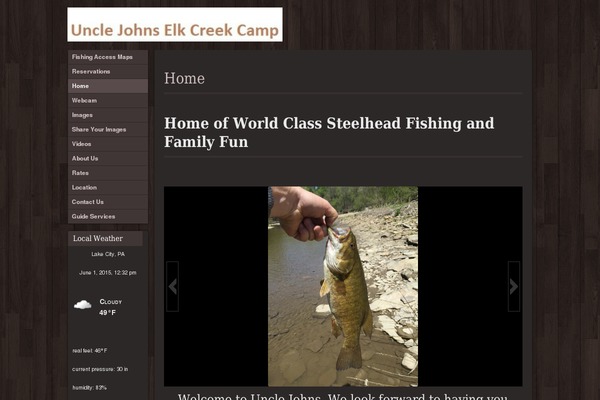 unclejohnselkcreekcamp.com site used Mountain Creek