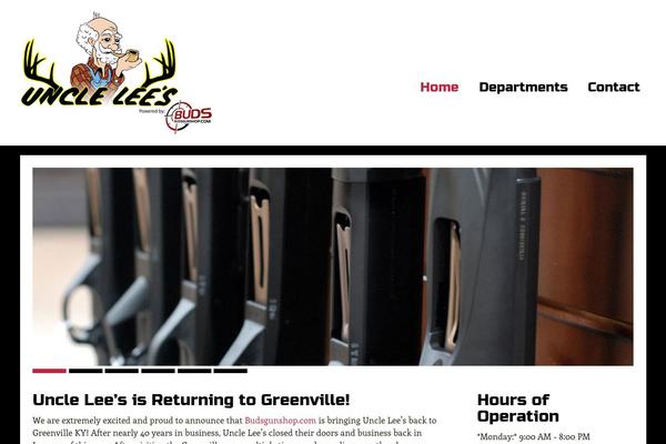 unclelees.com site used Perky-responsive