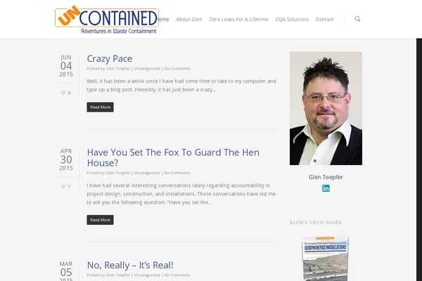 Salient theme site design template sample