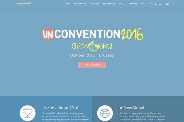 Meetup theme site design template sample