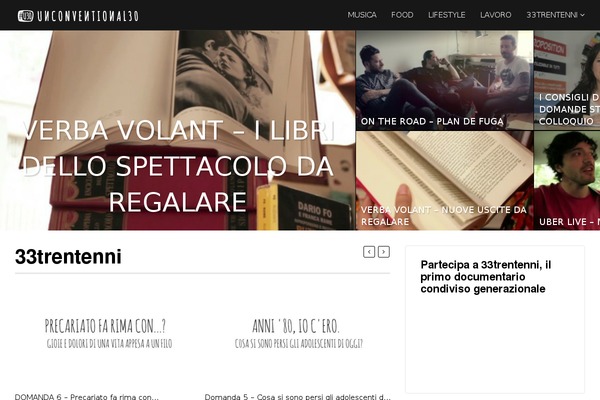 Truemag theme site design template sample