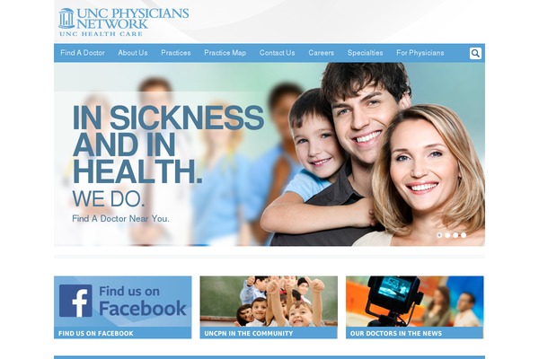 Site using Find-a-doctor plugin