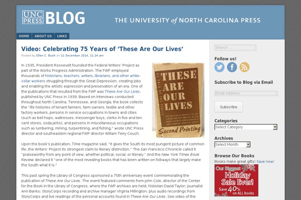 Site using Footnotes for WordPress plugin