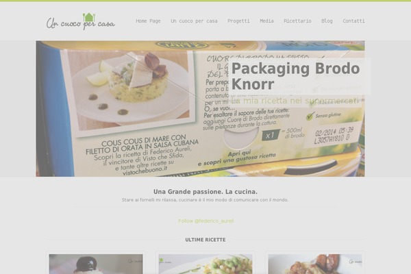 Extensio theme site design template sample