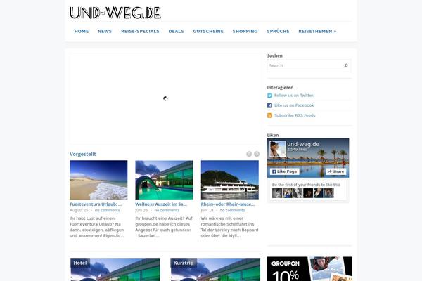 und-weg.de site used Max Magazine
