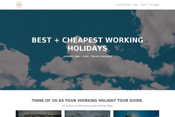 Zerif Pro theme site design template sample