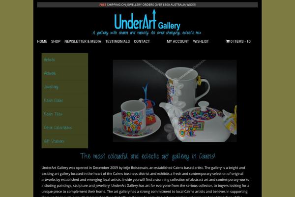 Organic Shop theme site design template sample