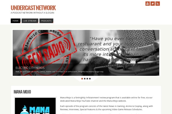 Parabola theme site design template sample