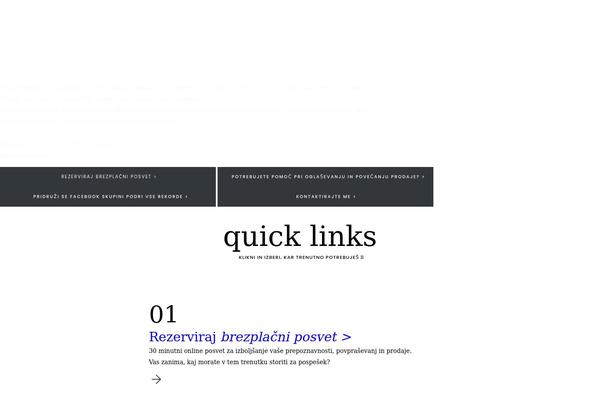 Site using Universal-portfolio plugin