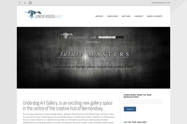 Eunoia theme site design template sample