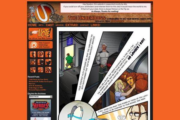 Site using Comic Easel plugin