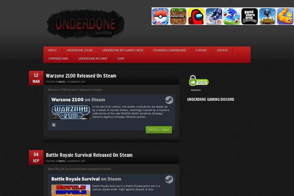 Site using Organic-customizer-widgets plugin