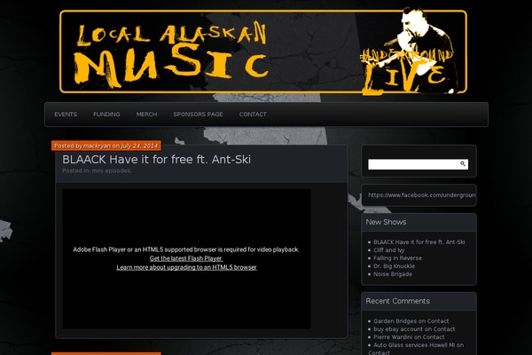 Parament theme site design template sample