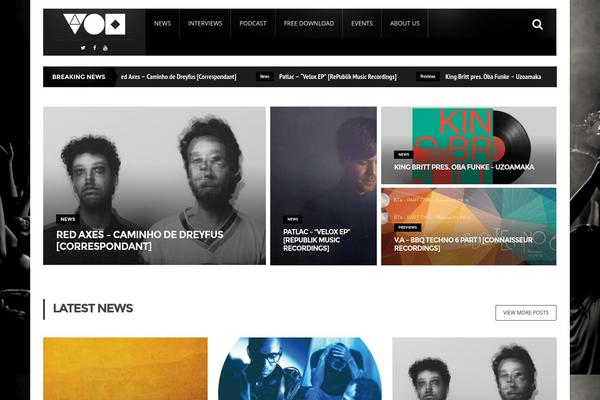 Site using Fullwidth-audio-player plugin