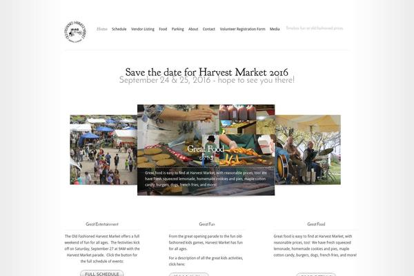 Modest theme site design template sample