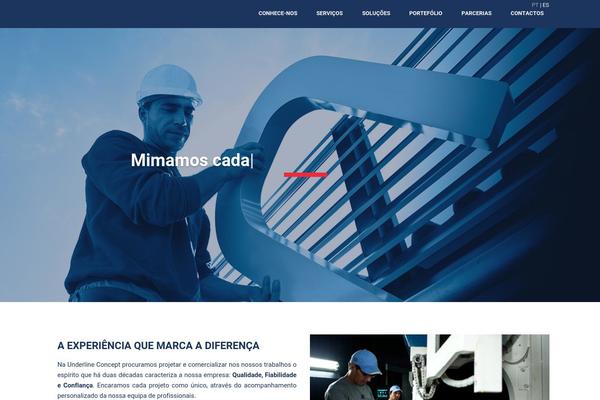 underline-concept.com site used Milo
