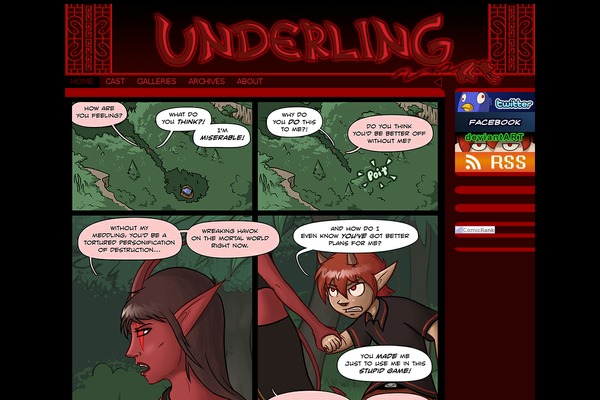 underlingcomic.com site used Comicpress-2.8