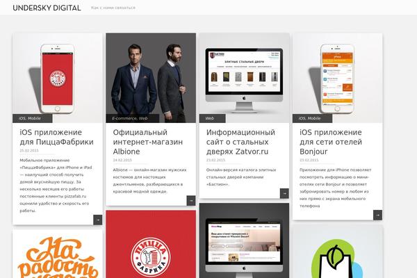Pinbin theme site design template sample