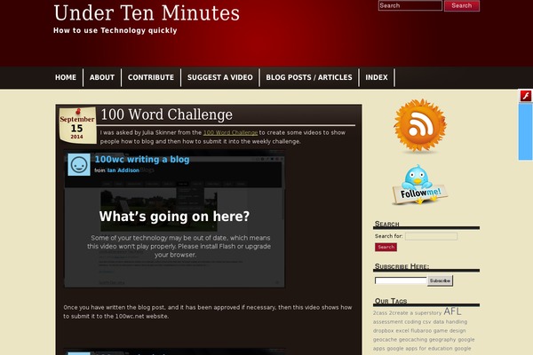 Tandil theme site design template sample