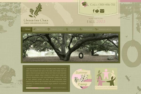 undertheoakspreschool.com site used Oaks