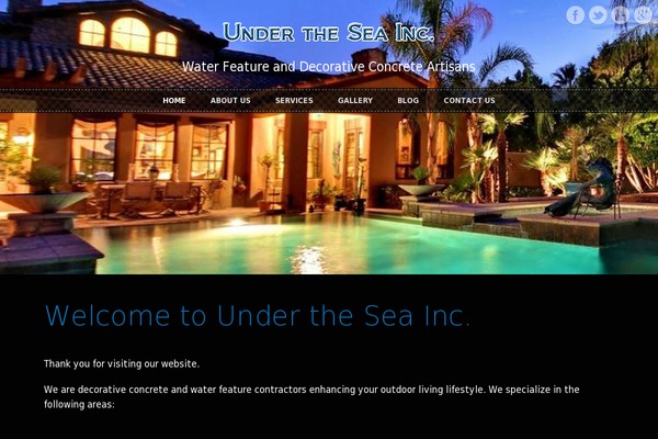 Sunrise theme site design template sample