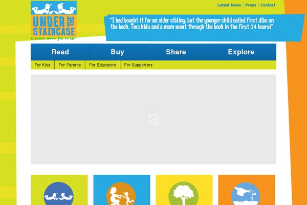 underthestaircase.com site used Responsive-childtheme-pro-child-theme