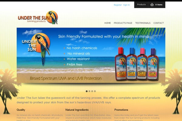 Site using Affiliates plugin