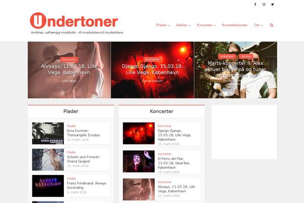 VoiceChild theme site design template sample