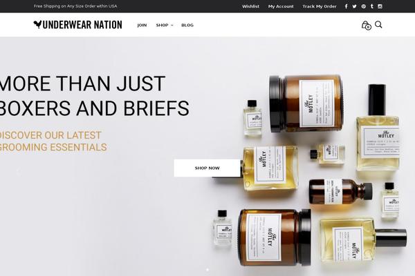 Mr. Tailor theme site design template sample
