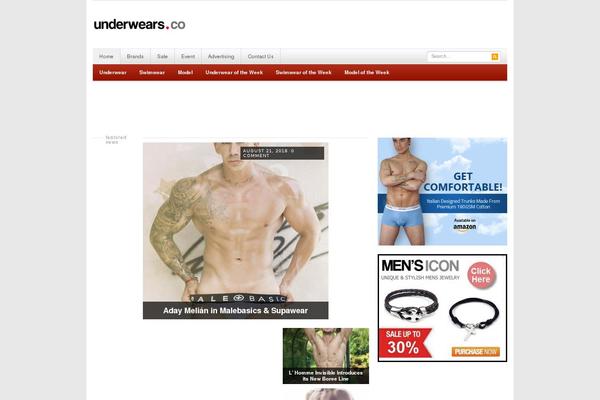 Resizable theme site design template sample