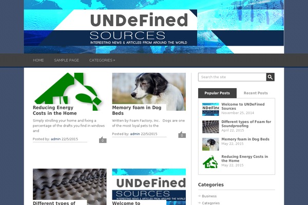 Site using Simple Responsive Slider plugin