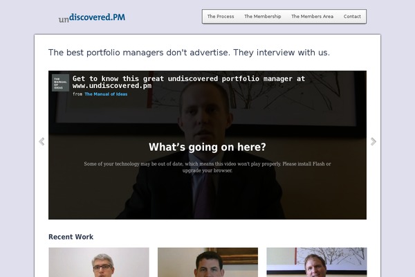undiscoveredpm.com site used Saviour