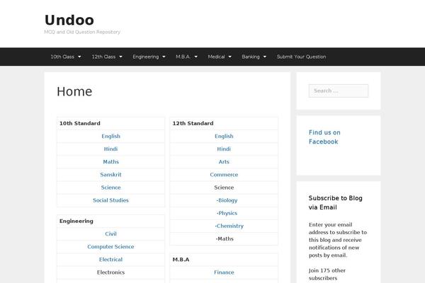 Donovan theme site design template sample