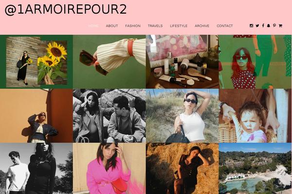 Wesper theme site design template sample
