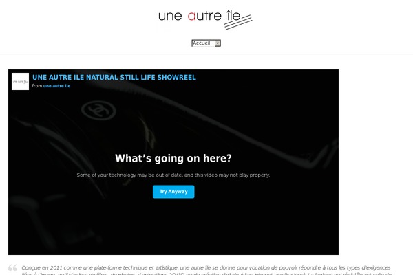 uneautreile.fr site used Uneautreile-child