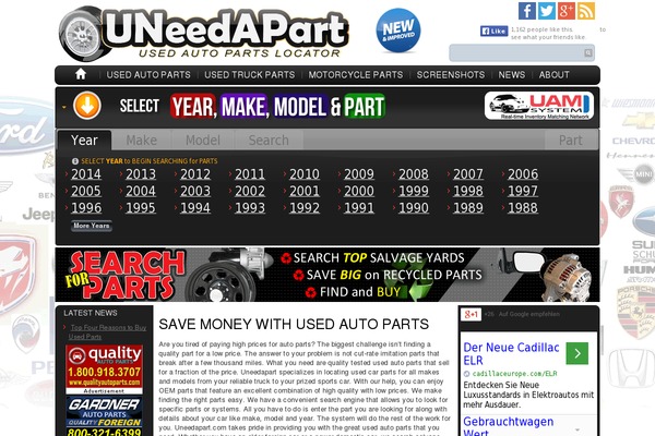 Site using Wpdatatables plugin