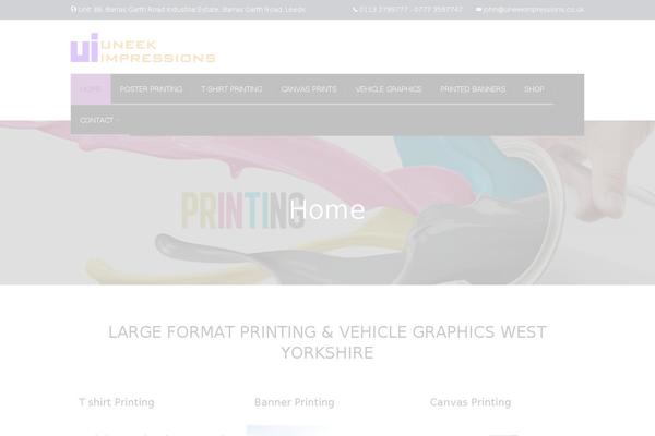 Factory theme site design template sample