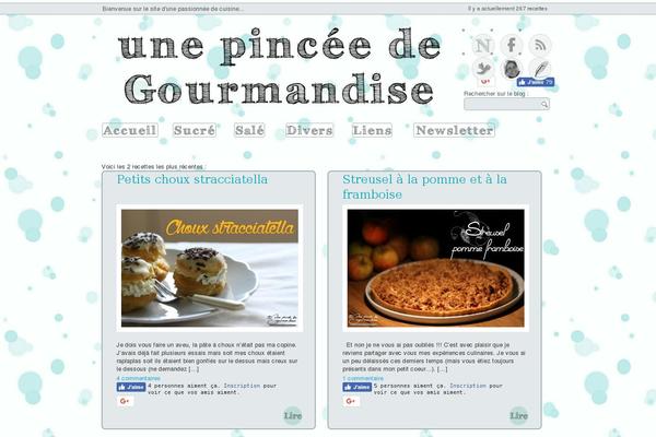 JournalCrunch theme site design template sample