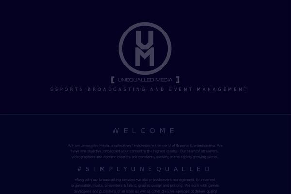 Site using Ultimate Coming Soon Page plugin