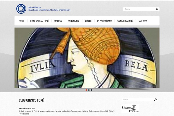 unescoforli.org site used Simpleone