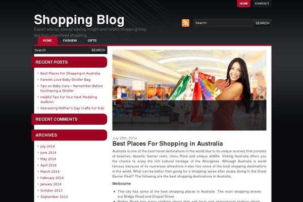 ShoppingPress theme websites examples