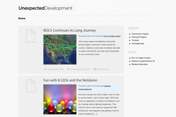 Fast Blog theme site design template sample