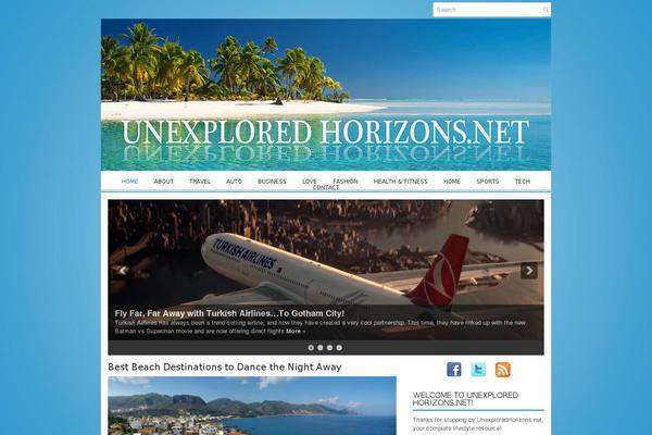 Site using Sociable plugin
