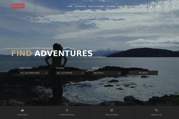 Site using Tourmaster plugin