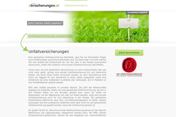 unfallversicherungen.at site used Versicherungenat