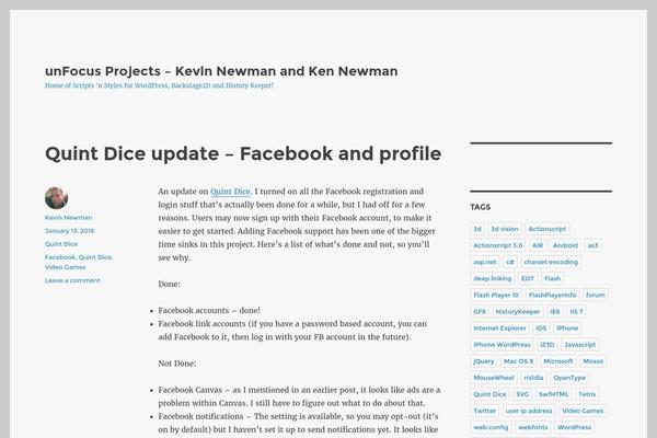 Site using CodeColorer plugin