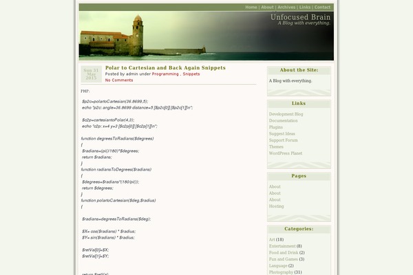 Connections theme site design template sample