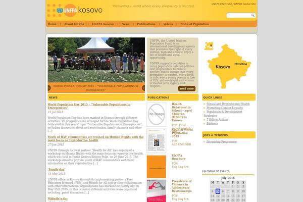 Site using Events-calendar plugin